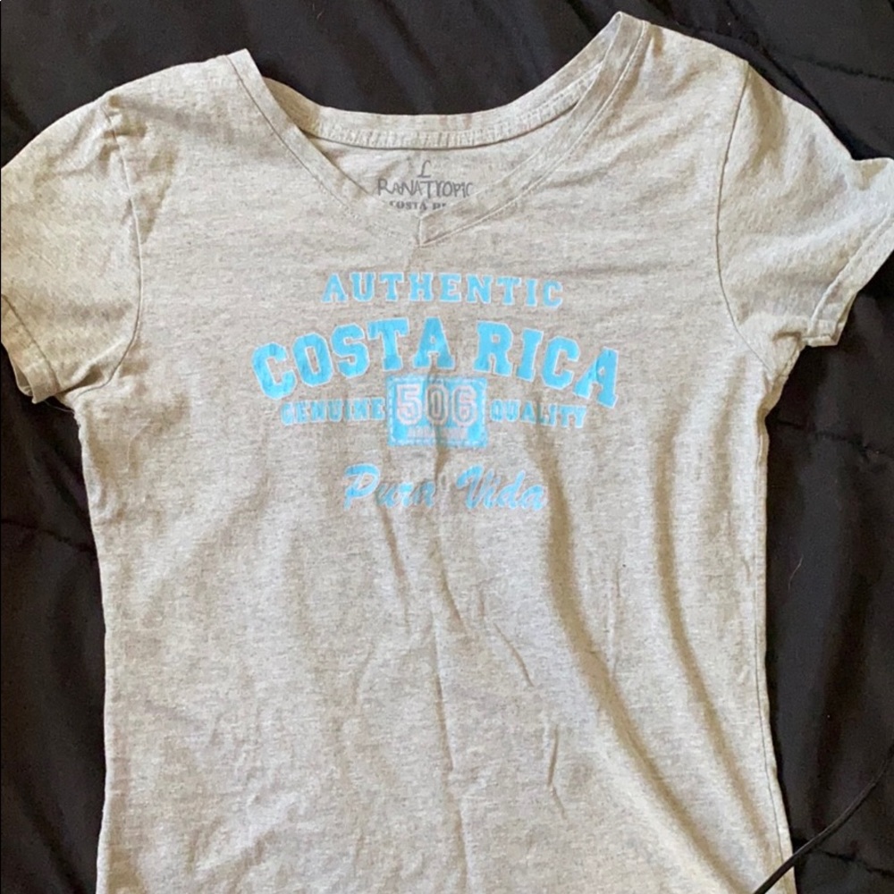 Grey Authentic Costa Rica Shirt
